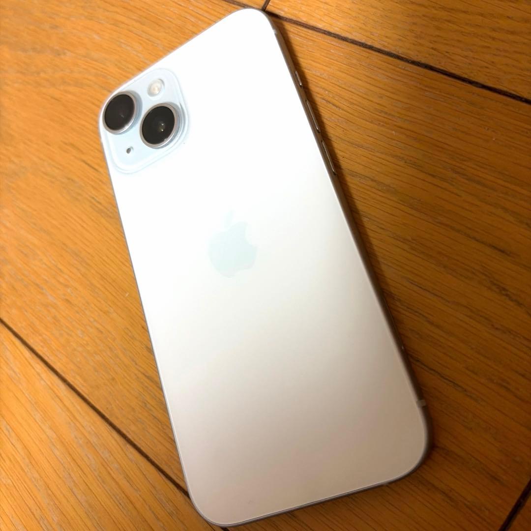 【美品】iPhone15 ブルー 128GB【SIMフリー】