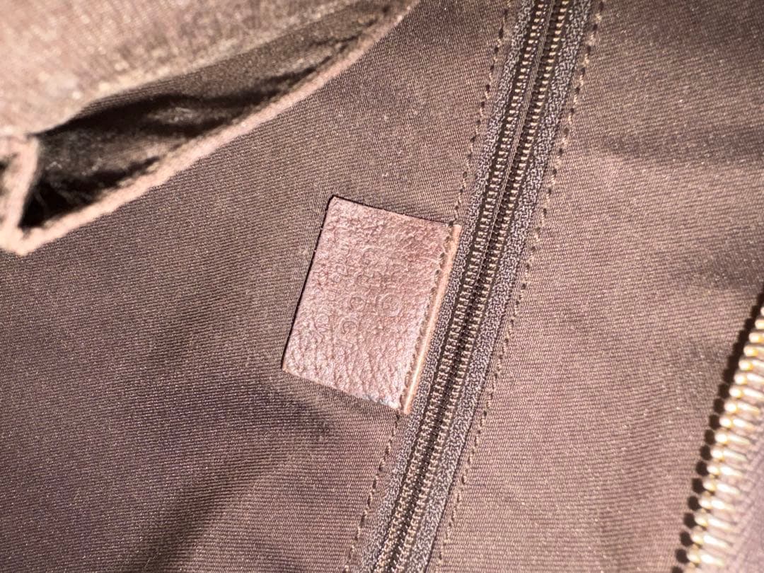 正規品GUCCI 130738 アピー GGキャンバス ハンドバッグ