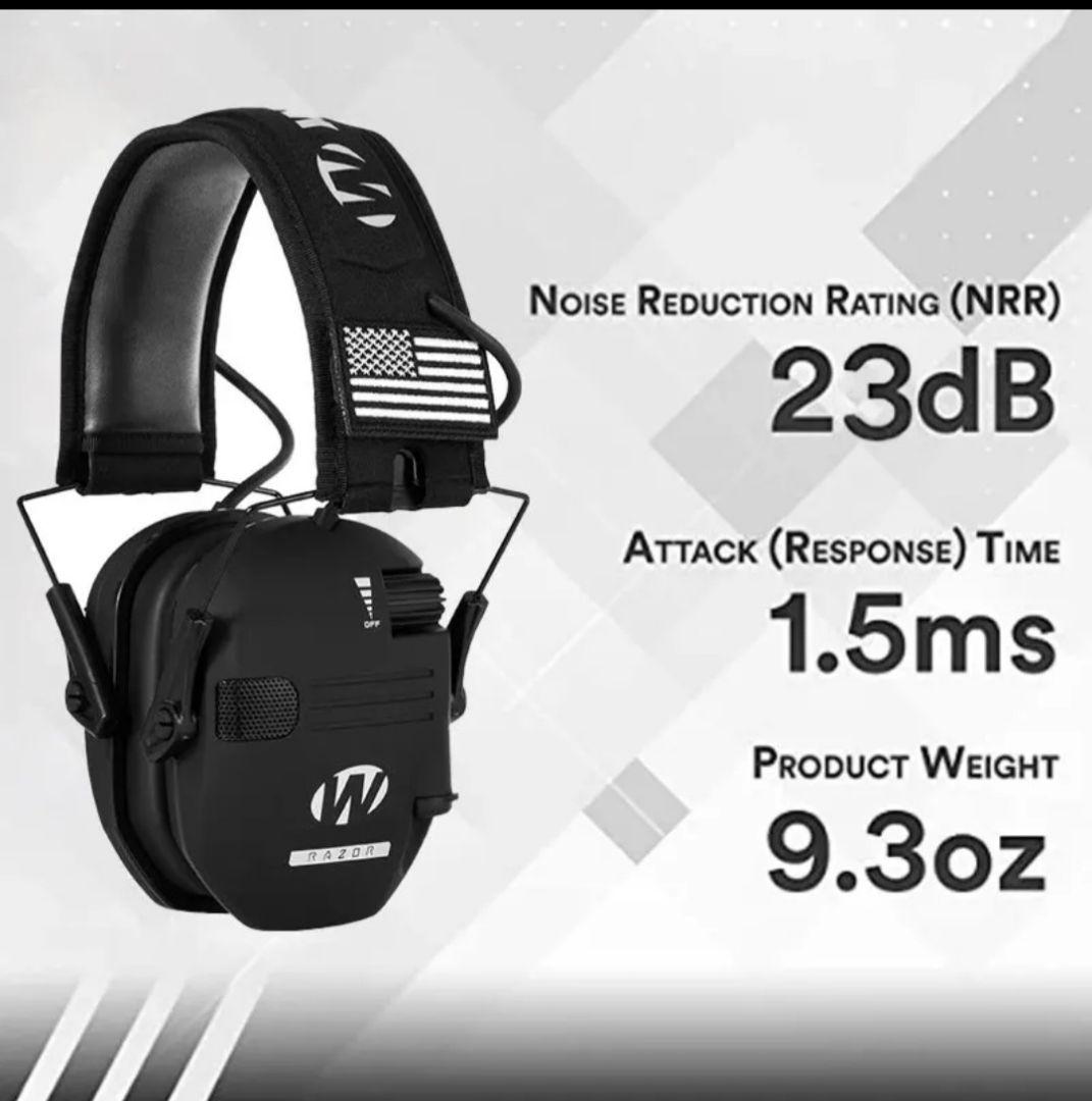 サバゲーマー必見！WALKER'S RAZOR　電子イヤーマフ　デザート