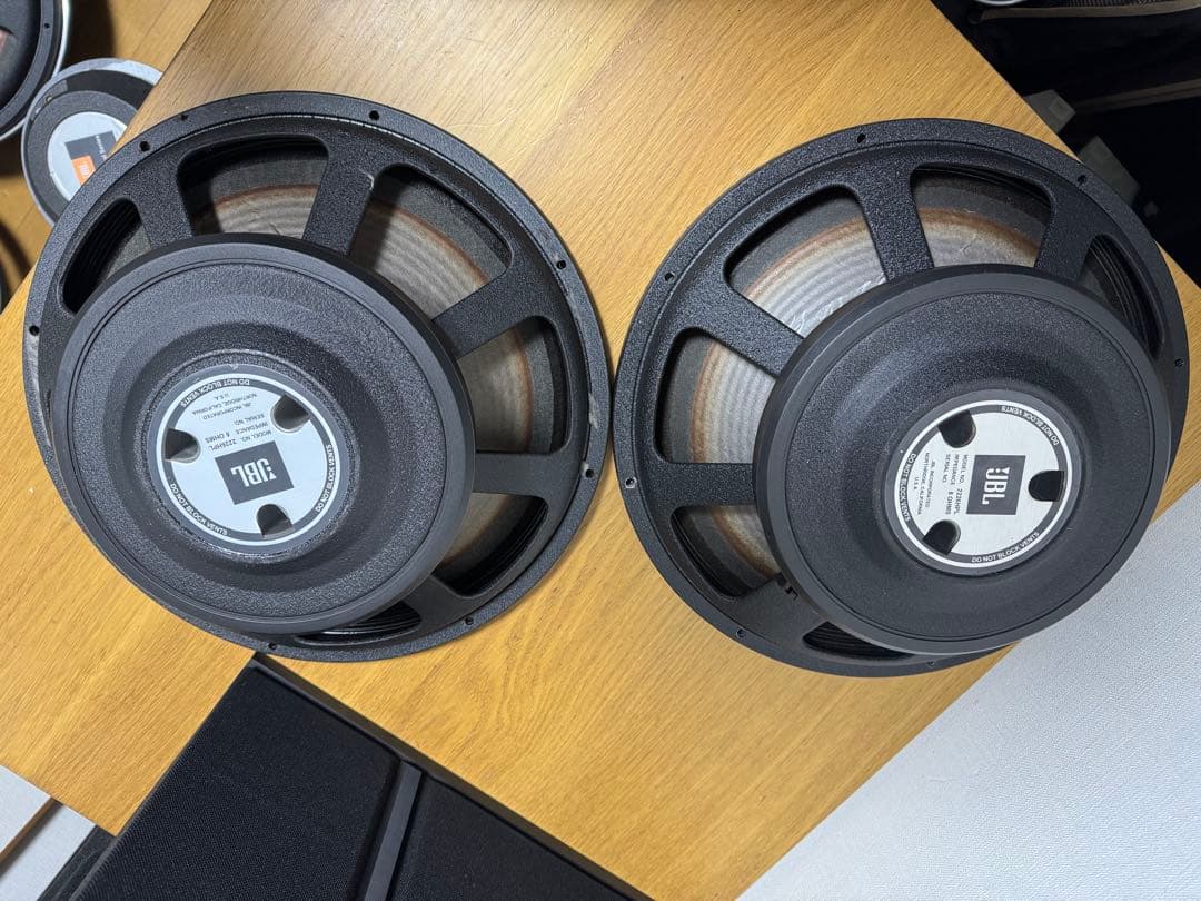 JBL 2226HPL ペア　38cm 15インチ　ウーファー　スピーカー