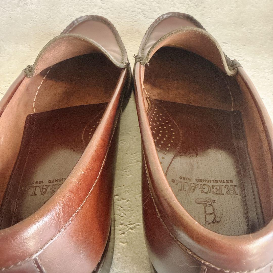 REGAL リーガル　ローファー　コブラヴァンプ　ブラウン 26EE