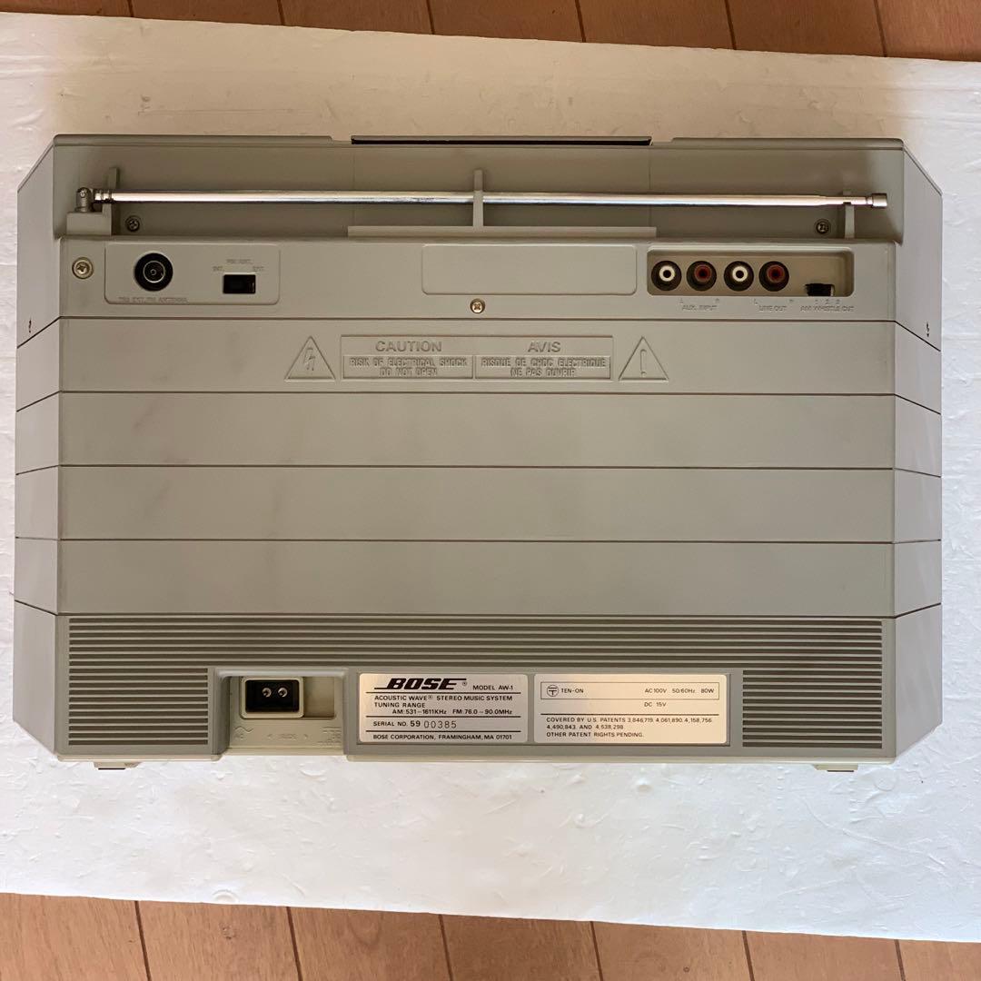 ジャンク ボーズ BOSE AW-1 ラジカセ