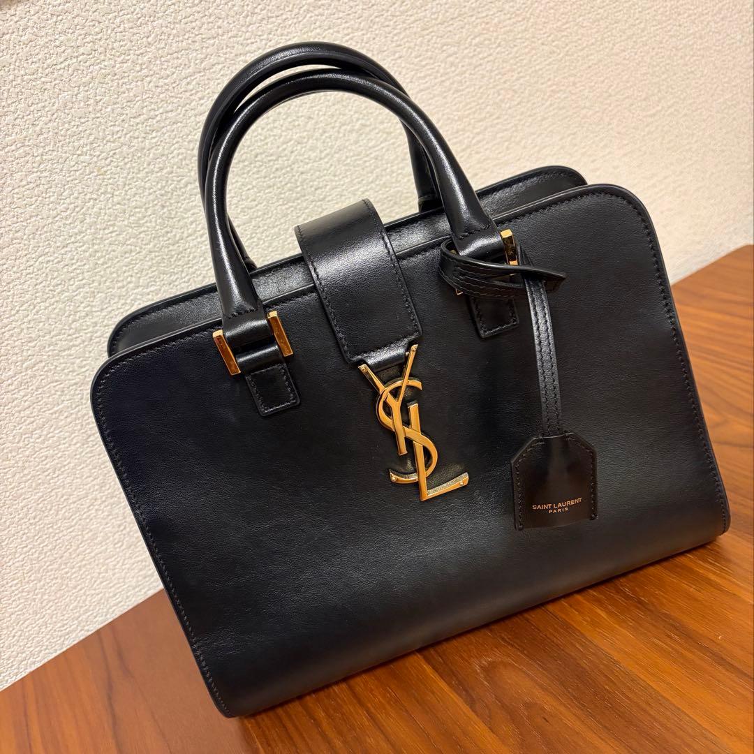 SAINT LAURENT ベイビーカバス　ハンドバッグ