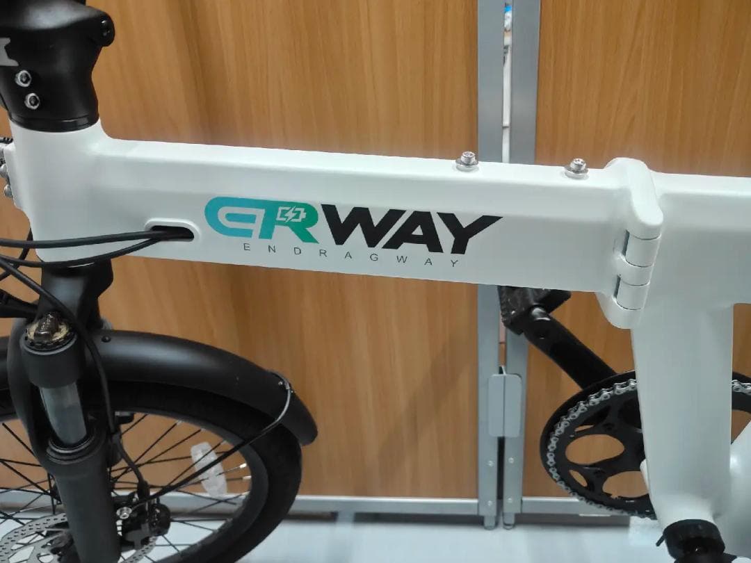 【歳末SALE開催中！】折りたたみ電動アシスト自転車 ERWAYA02 ホワイト