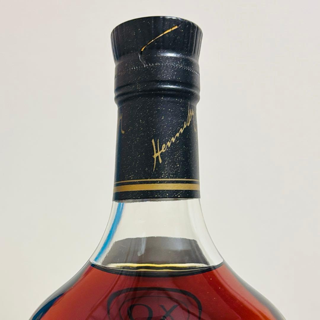 【新品・未開封】HennessyXOクリアボトルコニャック黒700ml箱有り