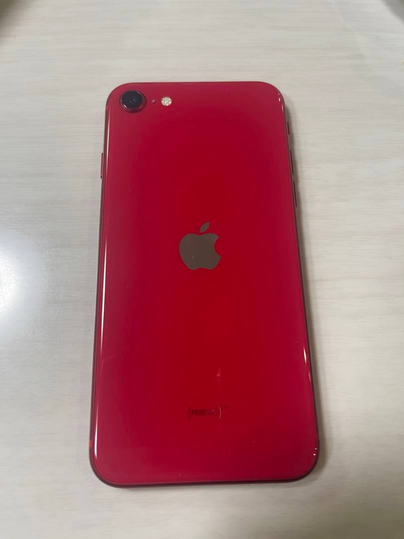 iPhone SE2 赤色 本体 64GB バッテリー最大容量100%