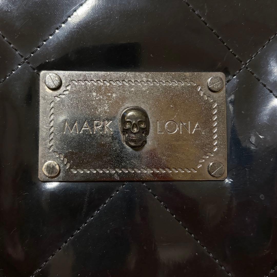 MARK & LONA ゴルフバッグ クラブケース　ブラック　スカル　エナメル