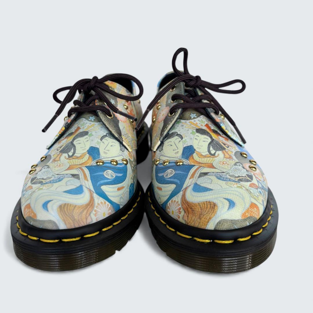 未使用級　ドクターマーチン　浮世絵 コラボ　JAPAN 3ホール　革靴