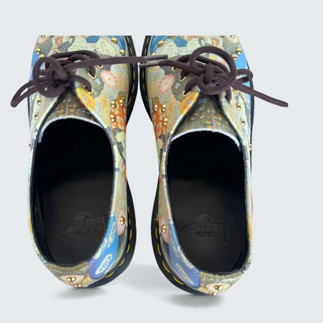 未使用級　ドクターマーチン　浮世絵 コラボ　JAPAN 3ホール　革靴