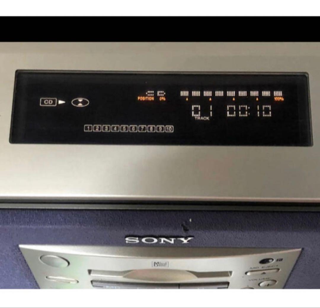 SONY★長期保管品 メンテ済 動作良好♪名機 高音質 CD/MD ★ZS-M5