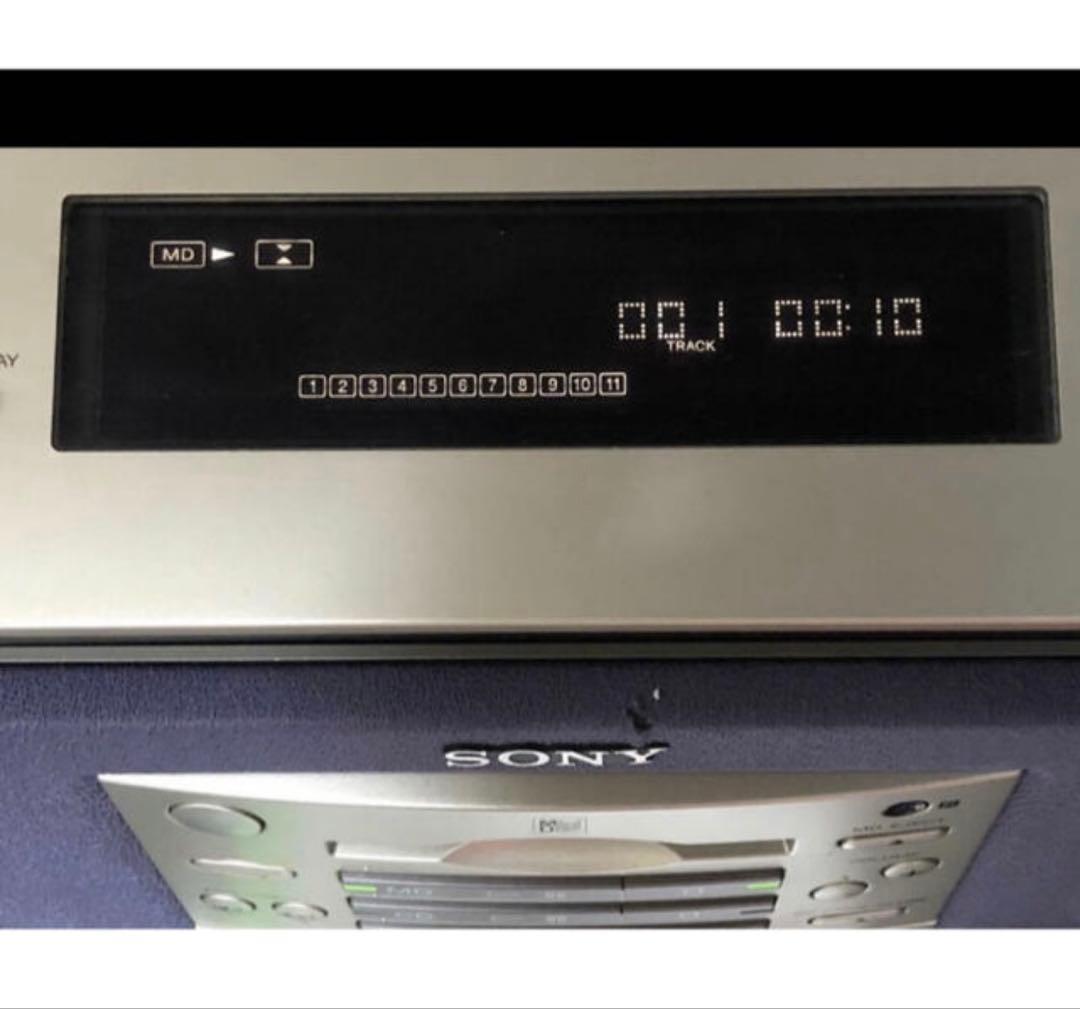 SONY★長期保管品 メンテ済 動作良好♪名機 高音質 CD/MD ★ZS-M5