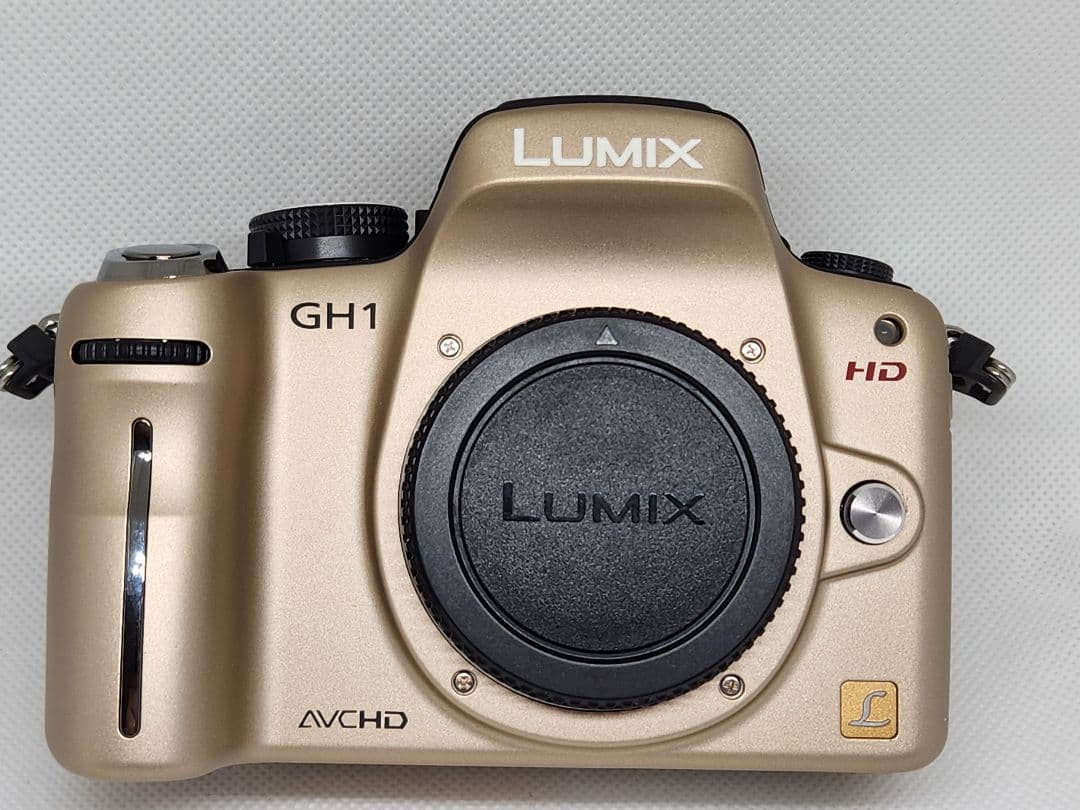 bassyLUMIX GH1 ゴールド AVCHD ミラーレスカメラ 美品