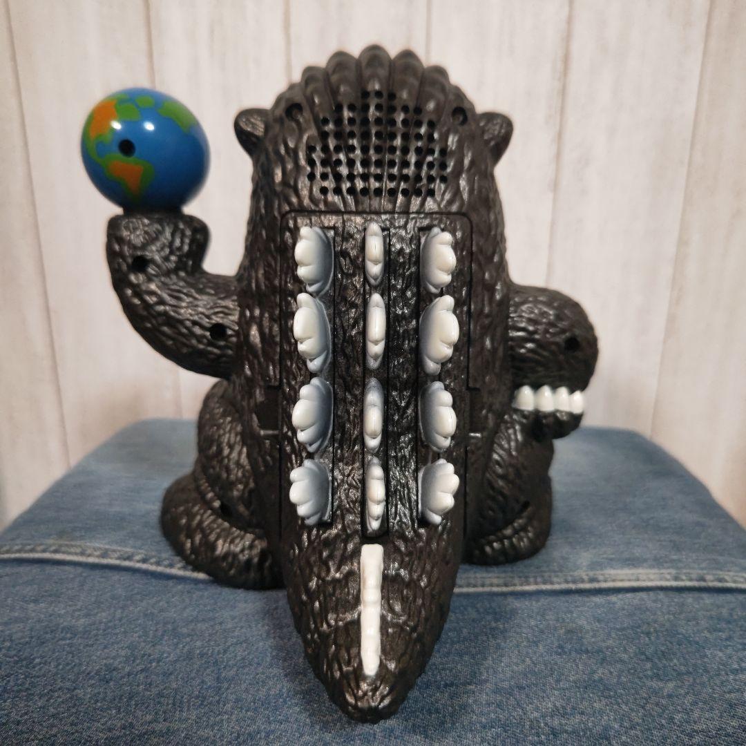 東宝映画 ゴジラ◆目覚まし時計/1997年製◆動作確認済