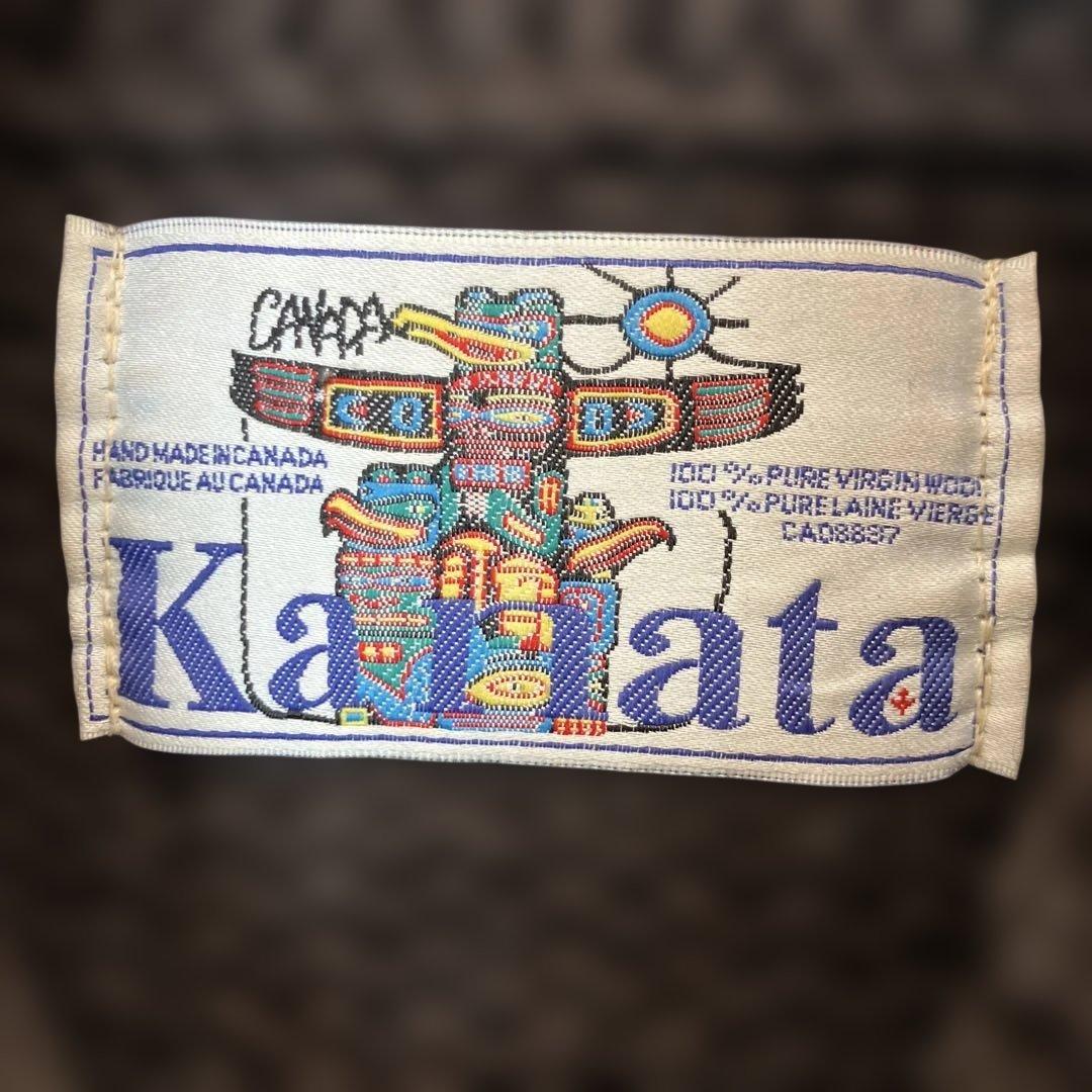 Kalatata ウールジップアップセーター 01 カウチンセーター