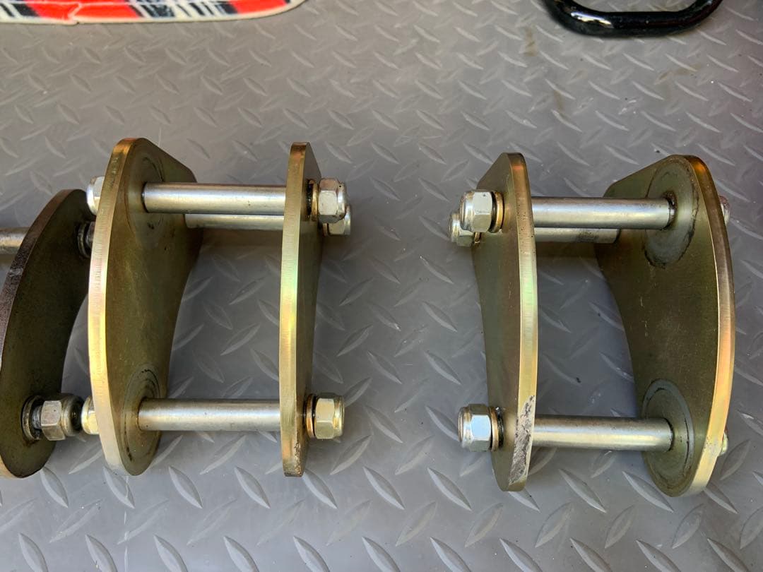 工藤自動車 前後20mmロングシャックルセット ジムニー ja11等