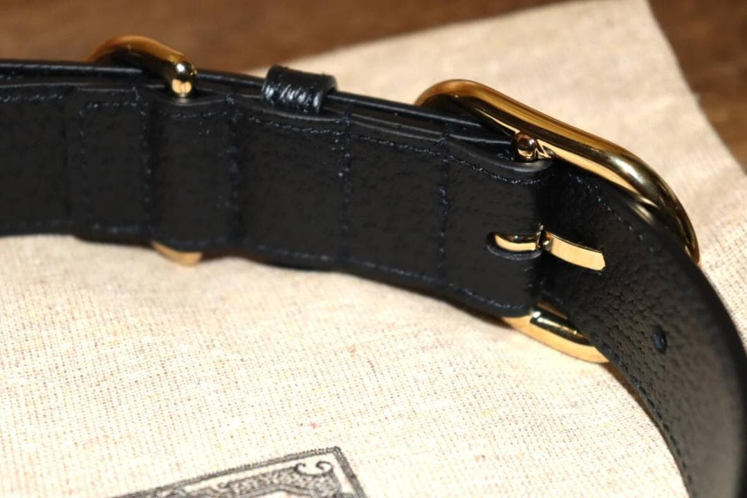 新品 GUCCI インターロッキングG 首輪 ペットコレクション Ⓗ