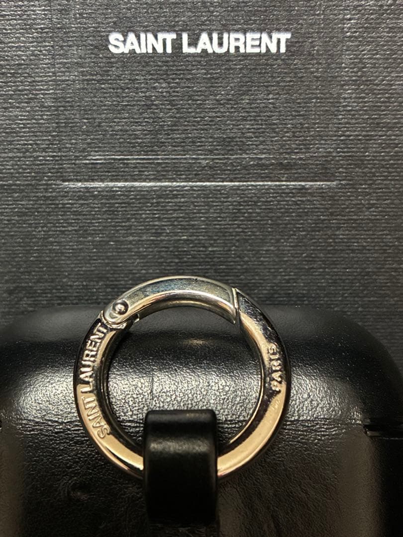 【寿司打】SAINT LAURENT イヤホンケース ブラック
