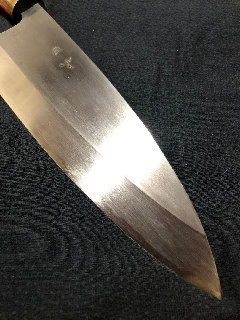【研ぎ済み】白鋼・手打ち　堺菊　出刃包丁　和包丁　ナイフ　料理　釣り　寿司　板前