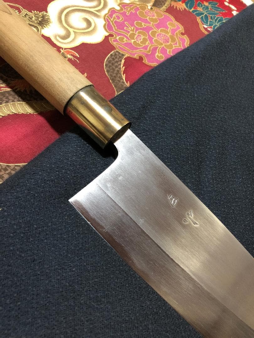 【研ぎ済み】白鋼・手打ち　堺菊　出刃包丁　和包丁　ナイフ　料理　釣り　寿司　板前