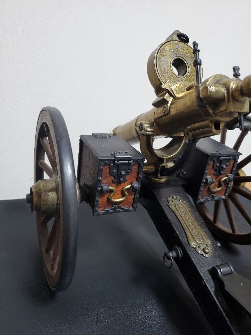 アメリカ陸軍 ガトリング砲 1883年 USA HARTFORD.CONN