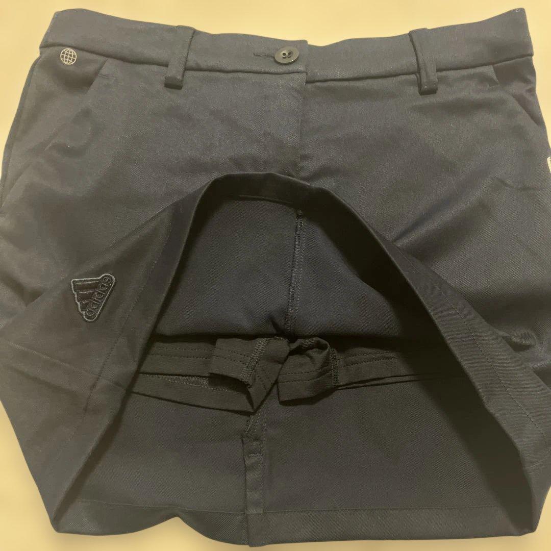 アディダスゴルフ⛳️レディースボーダートップススカートネイビーセットLサイズ