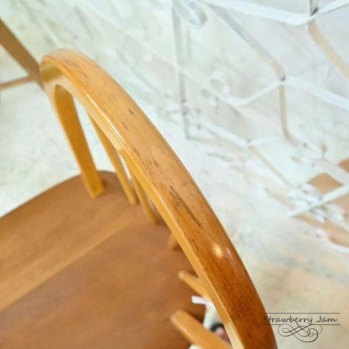 L3705-298-2 英国ヴィンテージ アーコールチェア フープバック ４本