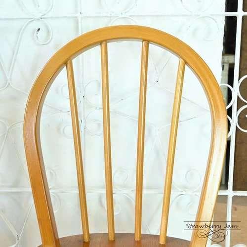 L3705-298-2 英国ヴィンテージ アーコールチェア フープバック ４本