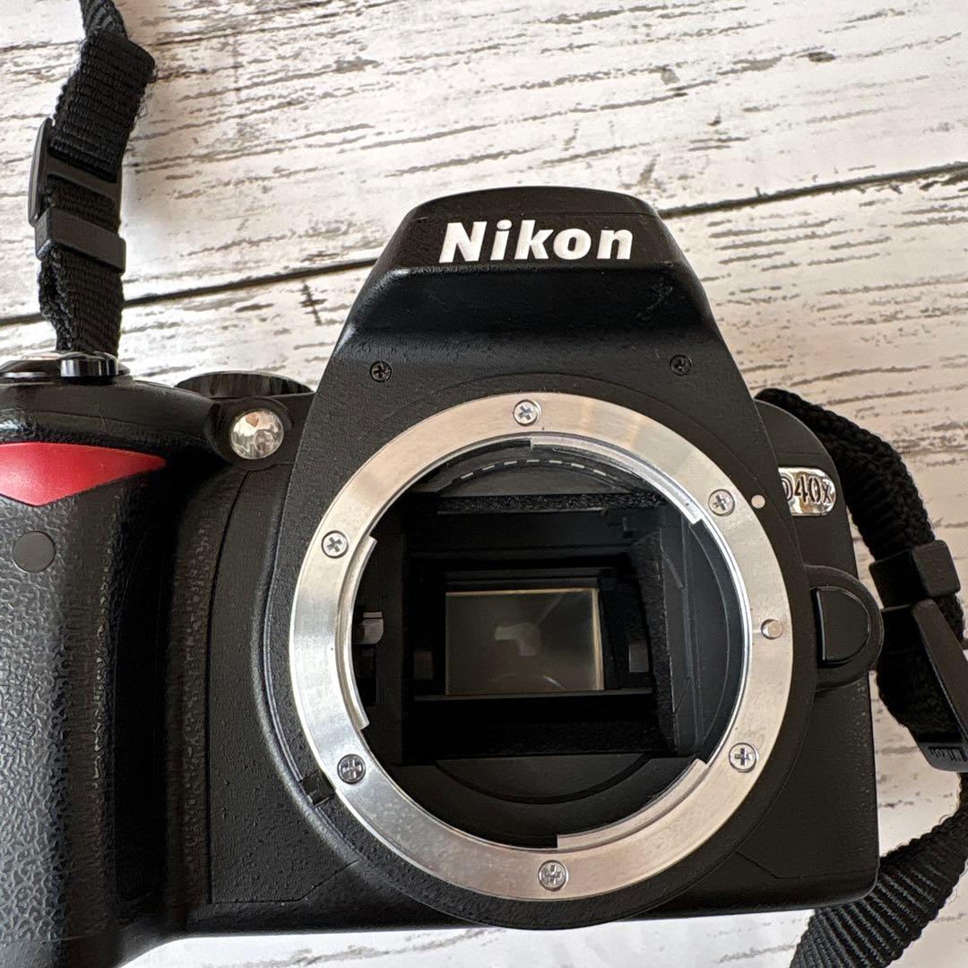 Nikon D40X 本体　充電器　説明書　SDカード付き