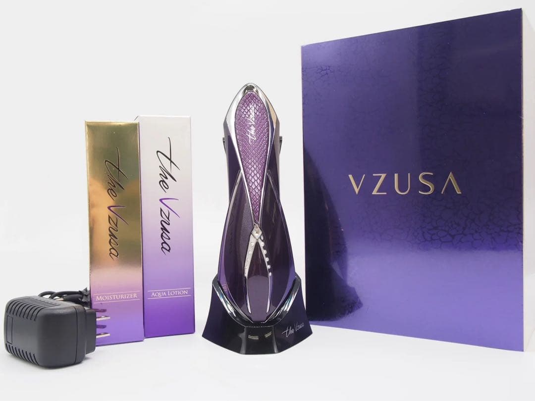 【新品未開封】 高級美顔器 The Vzusaメデューサ パープル 正規品