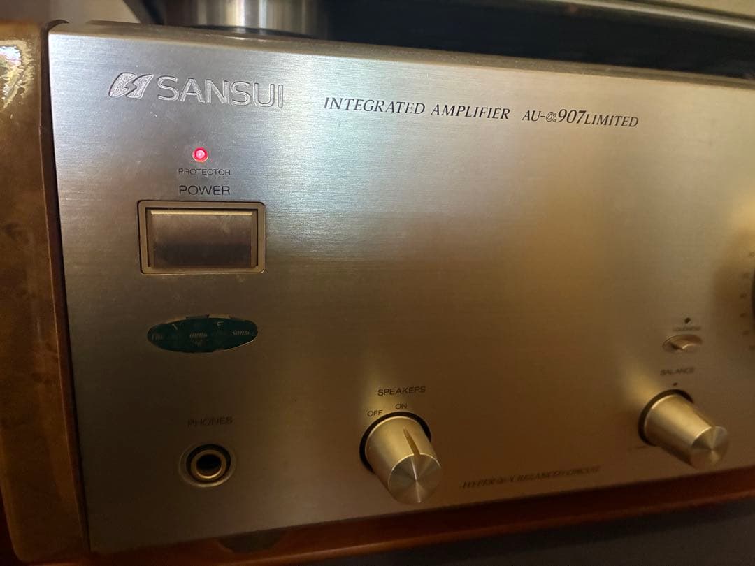 SANSUI AU-907LIMITED アンプ本体