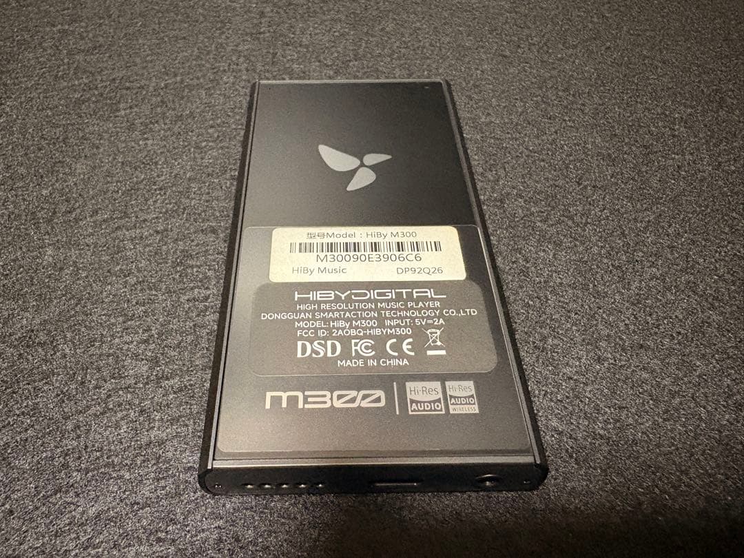 ポータブルプレーヤー Hiby M300