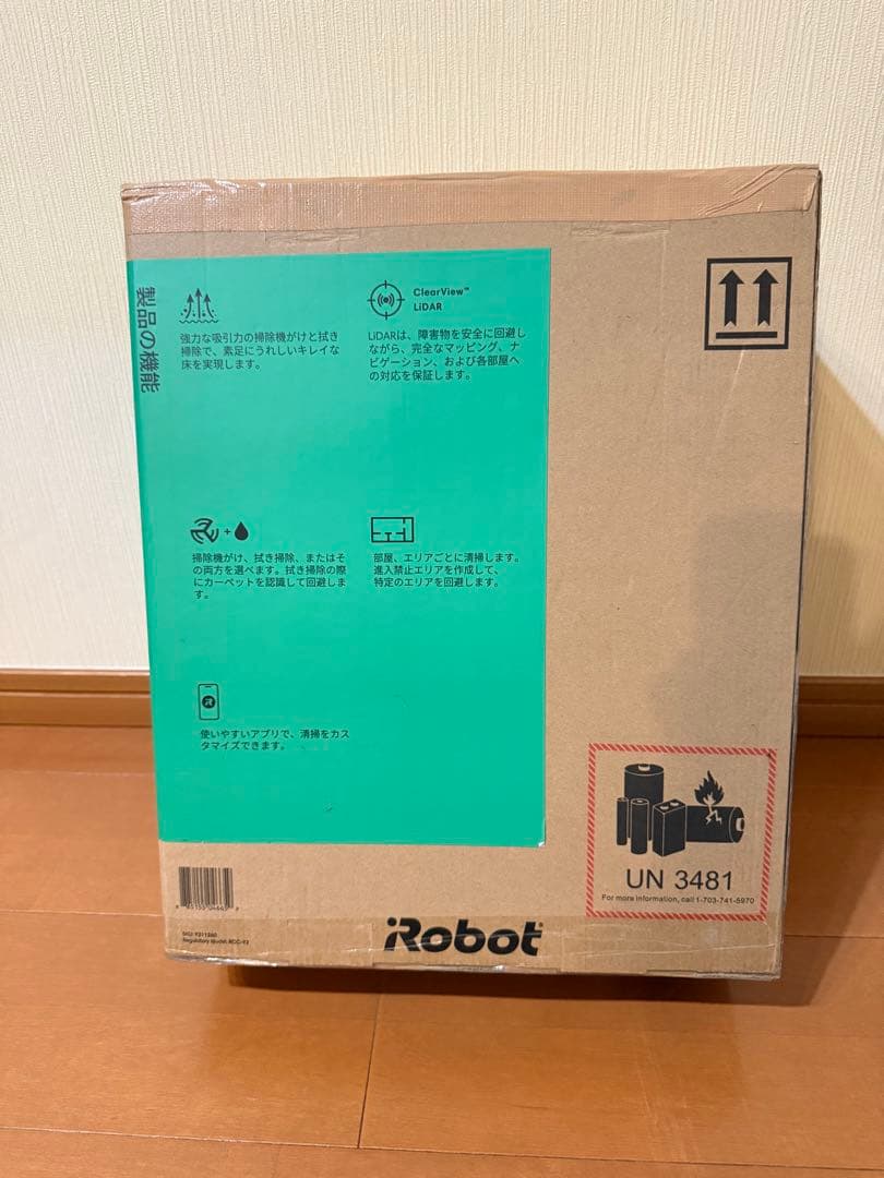 【新品未使用・未開封】iRobot Roomba®︎ 105 Combo ホワイト