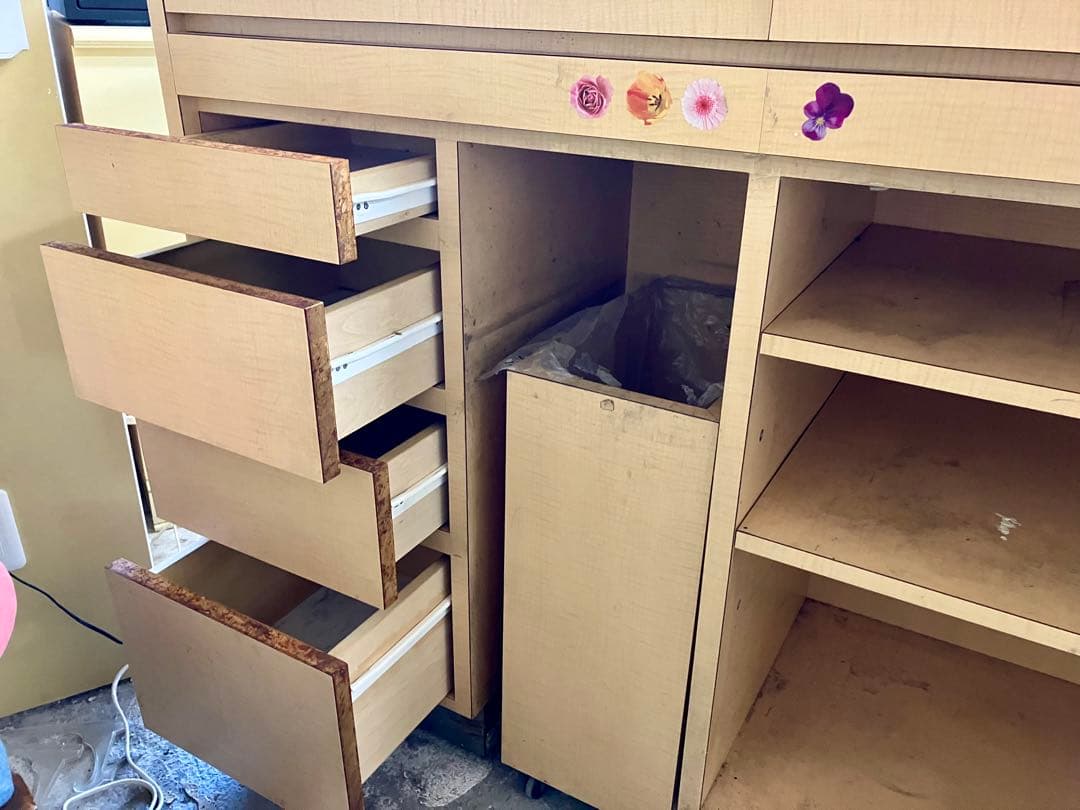 【引き取り希望】ショップ レジカウンター 木製 重厚 W140cm