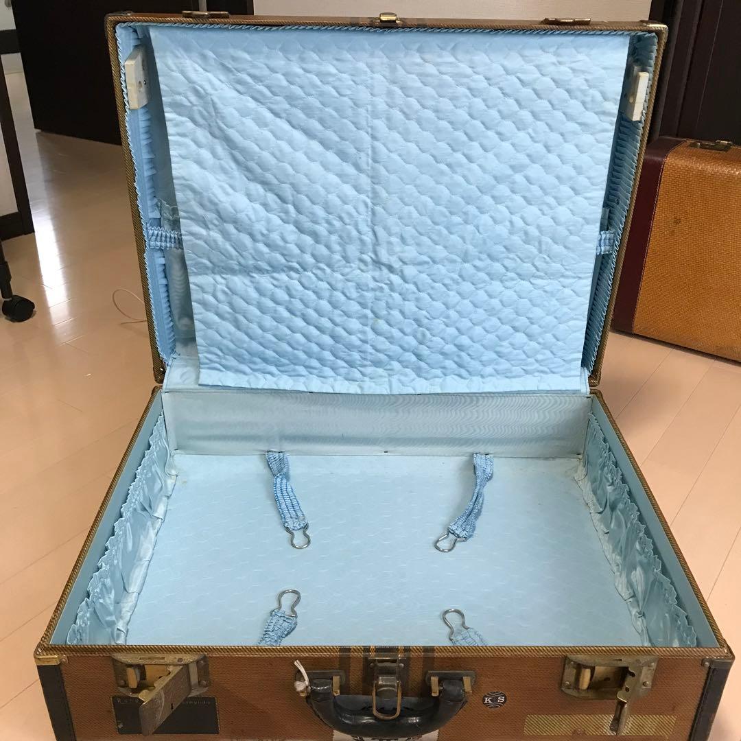 トランクケース ビンテージ　ディスプレイ sanyodo 昭和レトロアンティーク