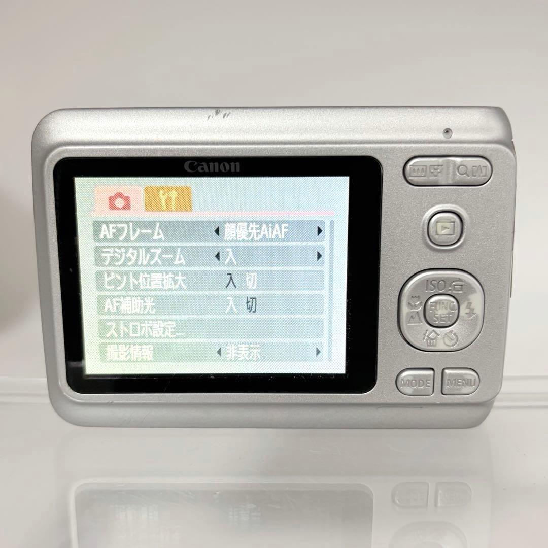 Canon PowerShot A480 シルバー コンデジ 元箱付き