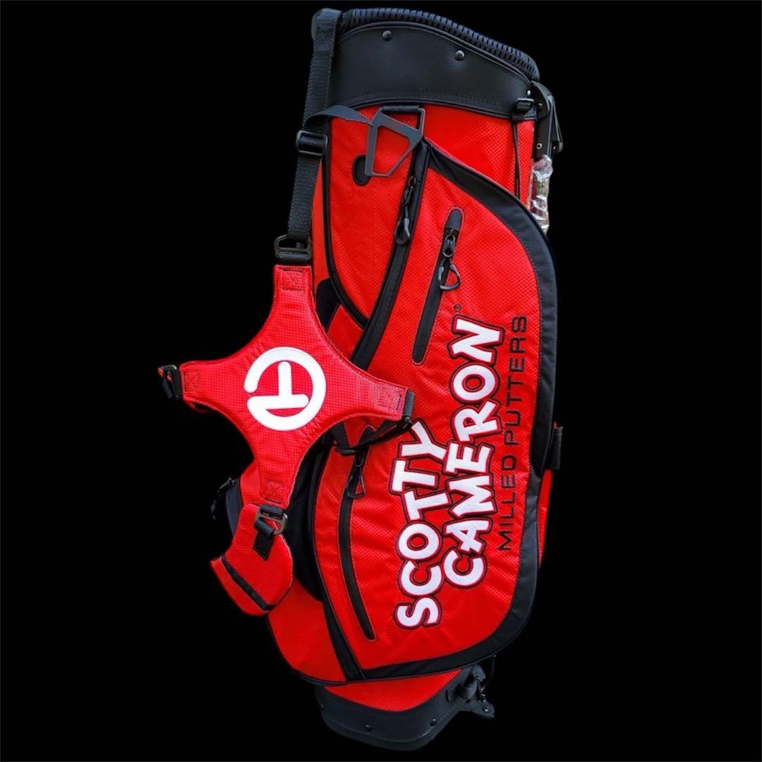 Scotty Cameron サークルT 日本限定ブライトレッドスタンドバッグ