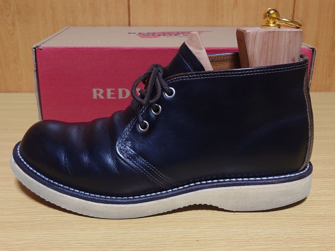 RED WING 9852 アイリッシュセッター チャッカ 犬タグ US8 26