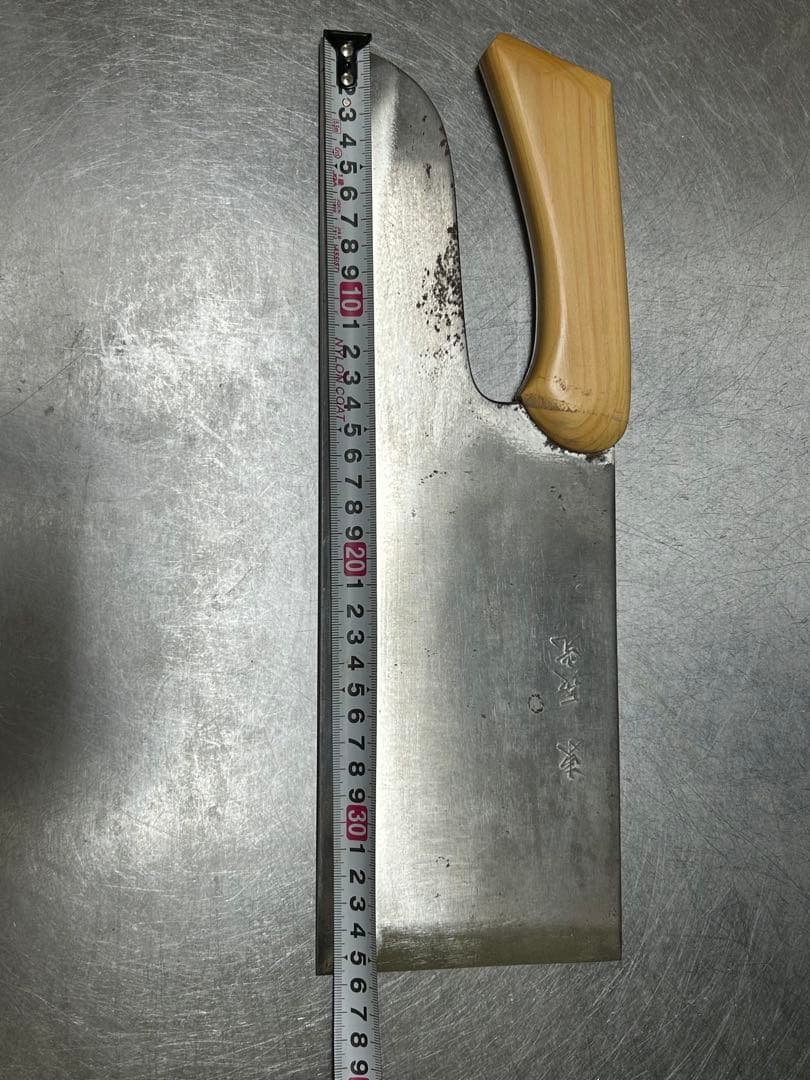 かやなるみ蕎麦切り包丁