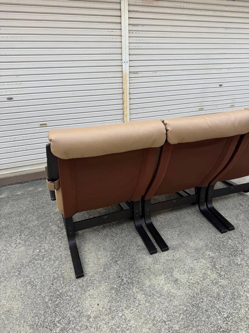 冨士ファニチア アージオ Agio セパレート北欧スタイル 3人掛けソファ