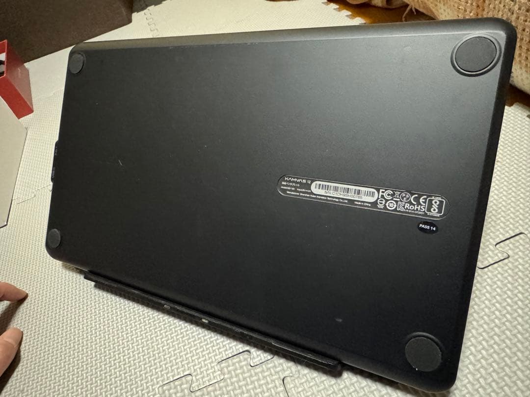 【箱・グローブあり】HUION KAMVAS 12 液晶ペンタブレット本体