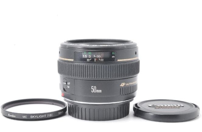 美品動作品　Canon EF 50mm F1.4 USM 　単焦点レンズ