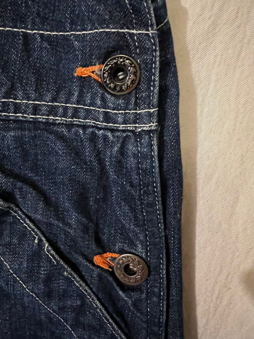 40s 大戦 WWII オーバーオール 濃紺 30s50s60sLee