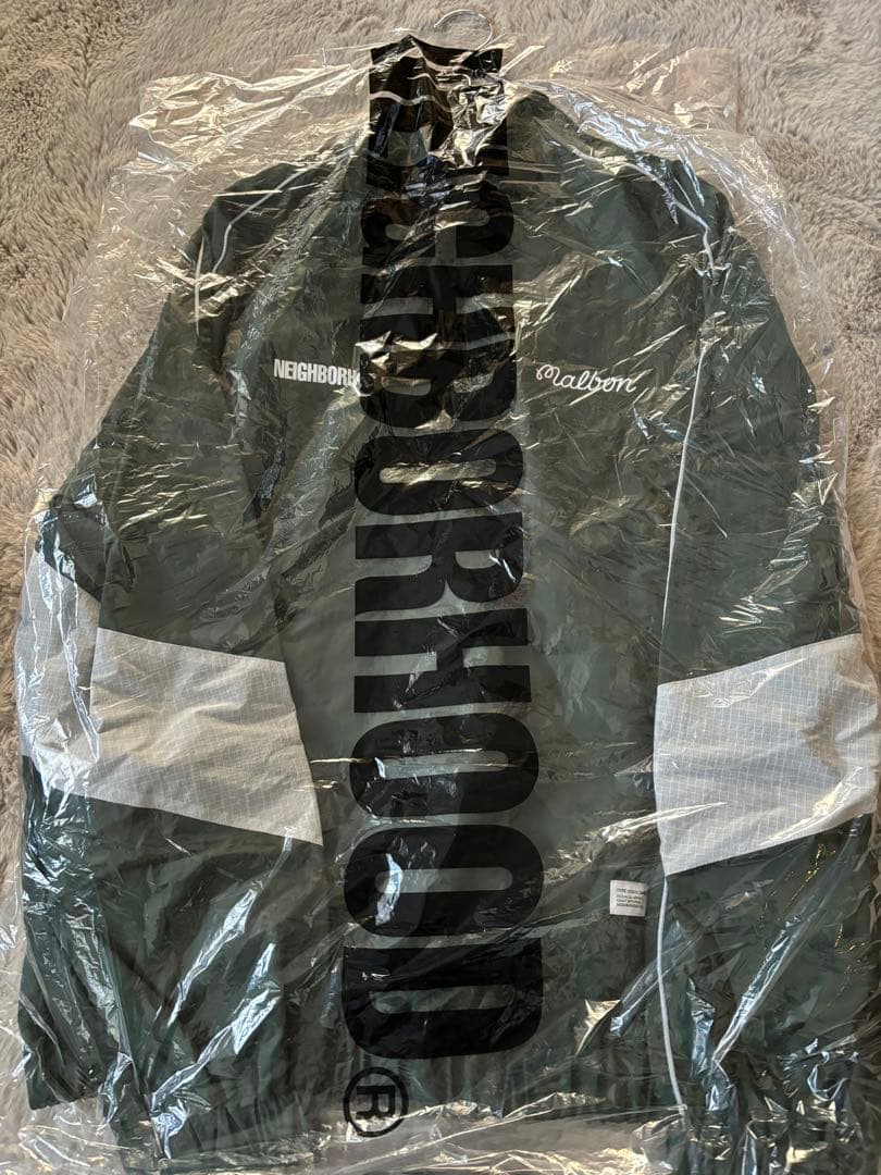 NH X MALBON QUARTER ZIP JACKET XLサイズ