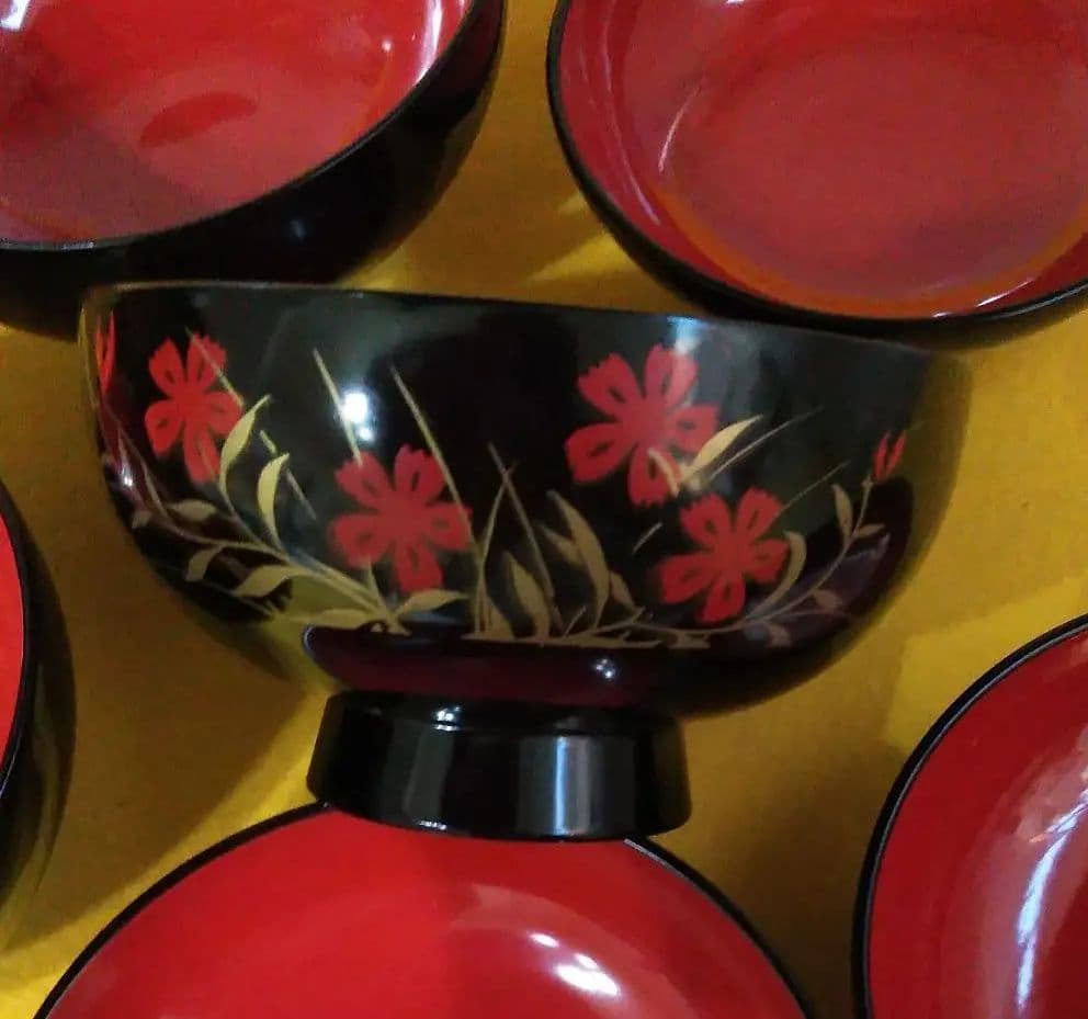 ミニ三段重箱と蓋付きお椀 3客セット