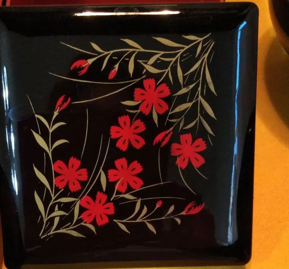 ミニ三段重箱と蓋付きお椀 3客セット