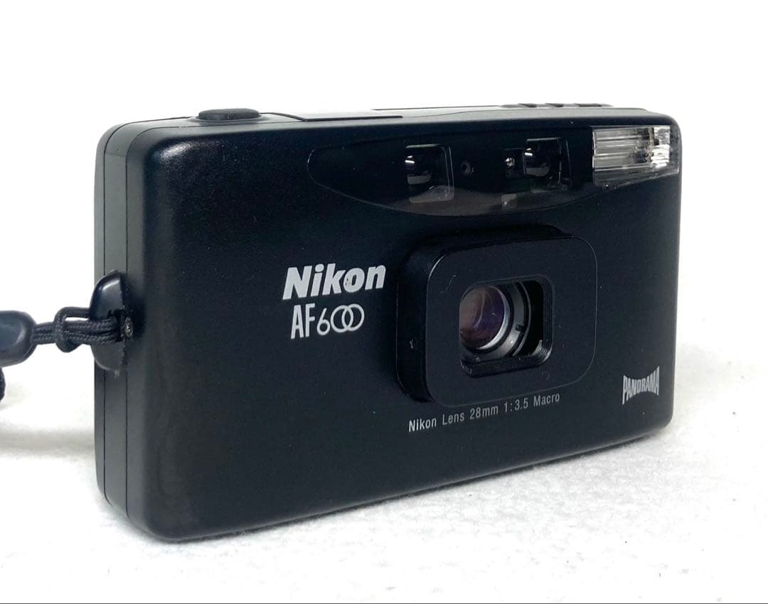 【完動品 極美品】NIKON AF600 コンパクトフィルムカメラ 純正ケース付