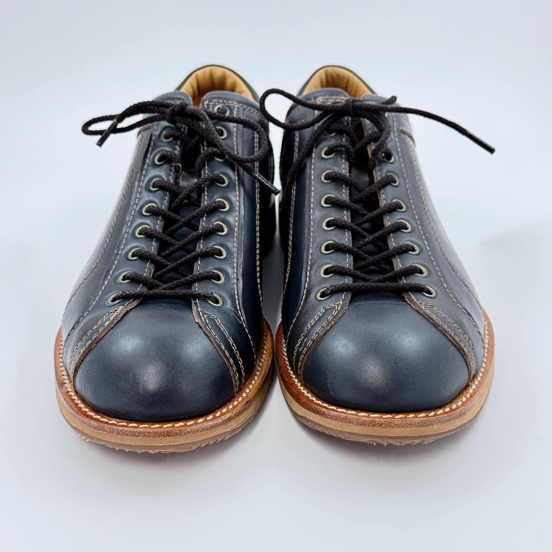 【新品同様品】リーガル レザー モンキー 紺 25cm NC3E66CR