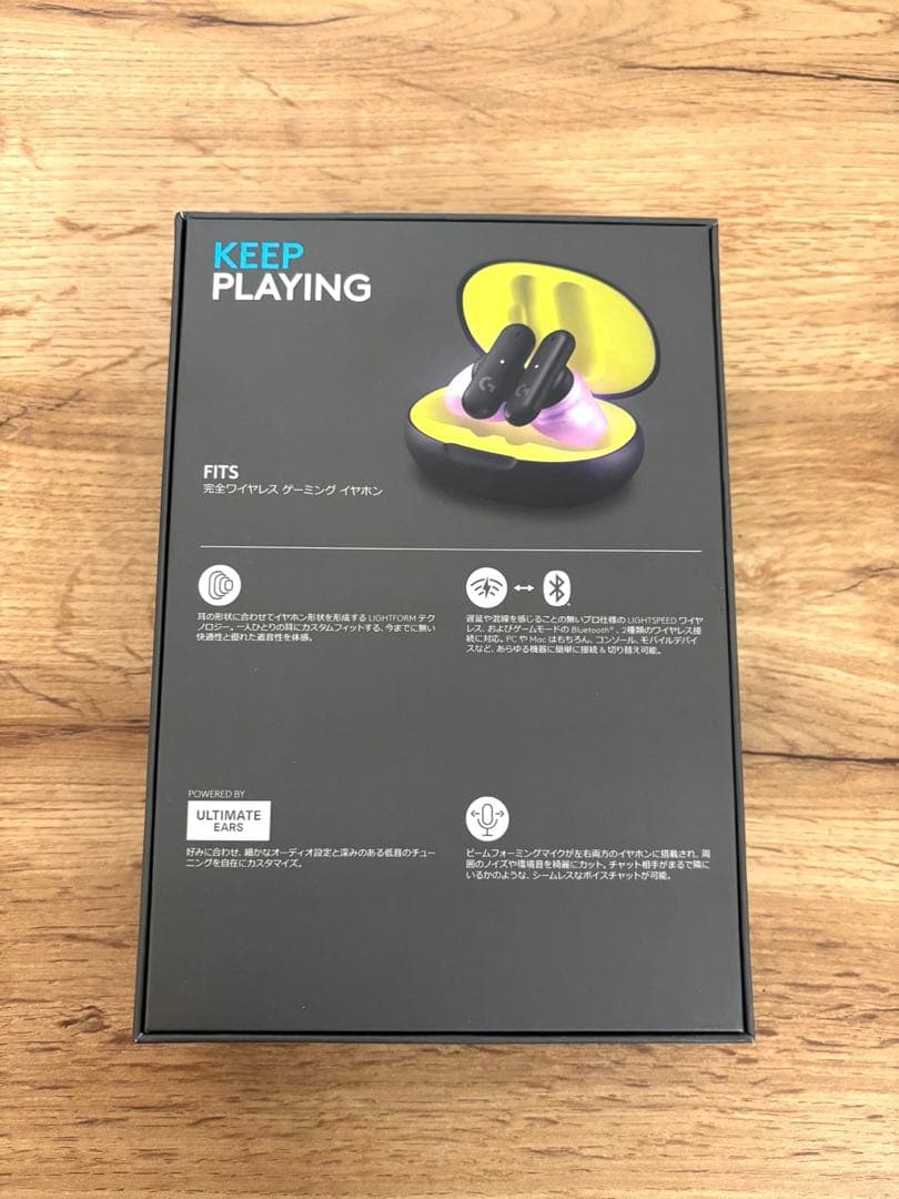【未使用】logitech FITS ワイヤレスイヤホン
