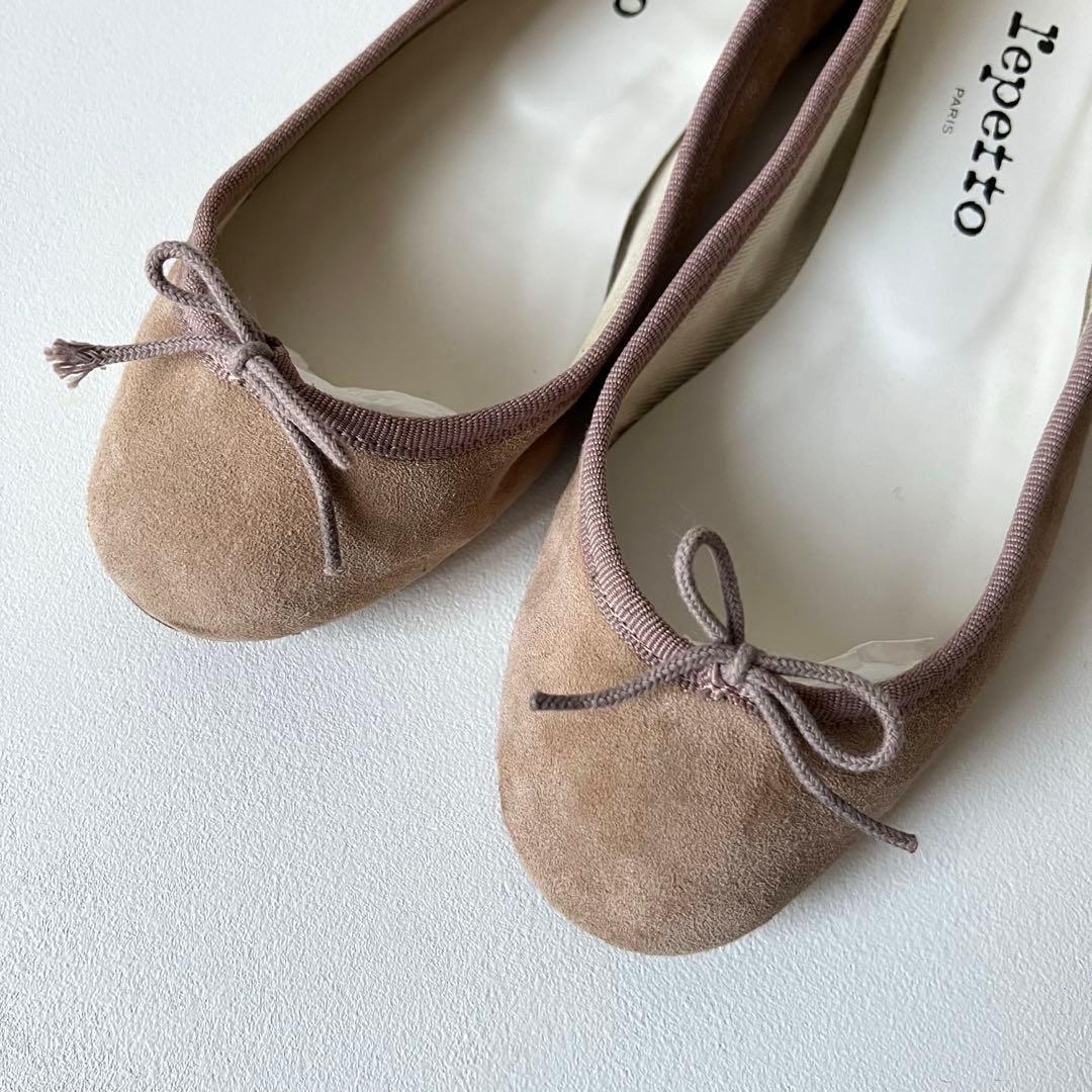 【Sale】repetto バレエシューズ スエード レペット36.5
