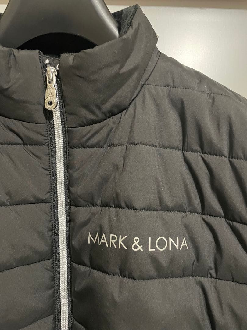 (美品) MARK & LONA ブラック ダウンジャケット ブルゾン